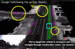 Googleの自動運転走行は安全性を第一に考える人工知能?